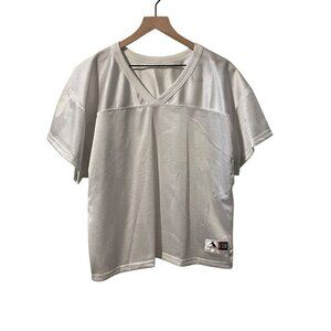 Augusta Sportswear NWOT White Mesh V-Neck Adult Jersey S/M #B-6-6-10